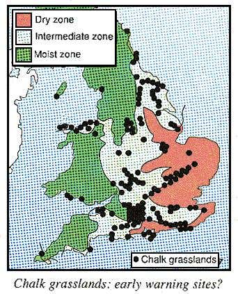 Monitoring UK climate change
