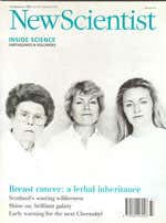 New Scientist issue 1891 cover