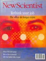 New Scientist issue 1921 cover