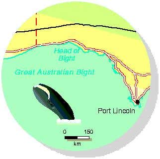 Map of Southern Australia