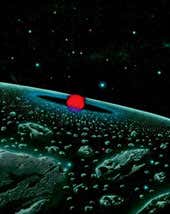 Dying star reveals planets with water