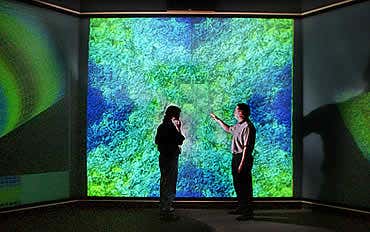 Complex data gets big screen treatment