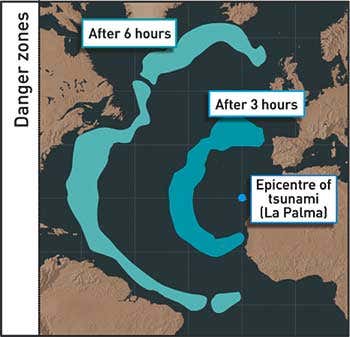Mega-tsunami will devastate all Atlantic coasts