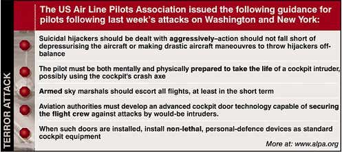 Defeating the suicide hijackers