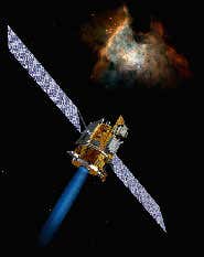 Deep Space 1 reveals lopsided comet