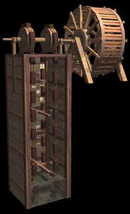 Chains dragged buckets through the well and to the surface (Photo: Creative tv facilities)