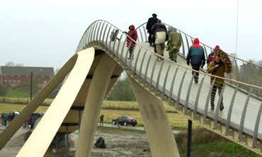 Da Vinci bridge finally built after 500 years