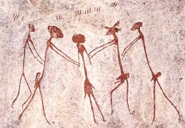 Animal-headed humans appear in earliest art