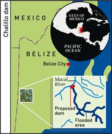 Impact of Belize dam in dispute