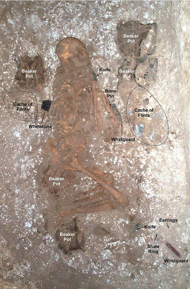 Unique Bronze Age archer unearthed