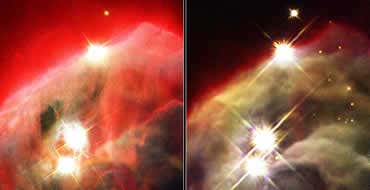 Hubble's new night-vision unveils stars