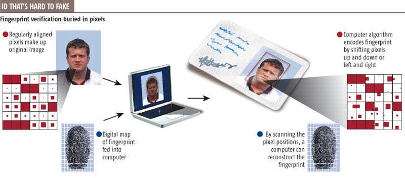 Software buries secrets in printed pictures