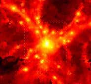 Galaxy clusters radiate gamma ray 