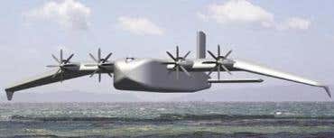 Boeing considers giant ocean skimmer plane