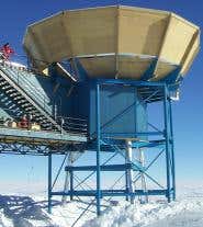 Cosmic polarisation detected from South Pole