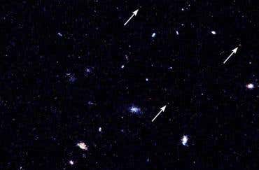 End of Universe's 'dark age' spied by astronomers