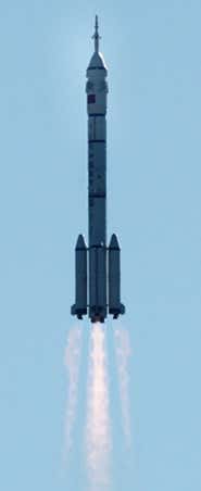 First Chinese astronaut blasts off