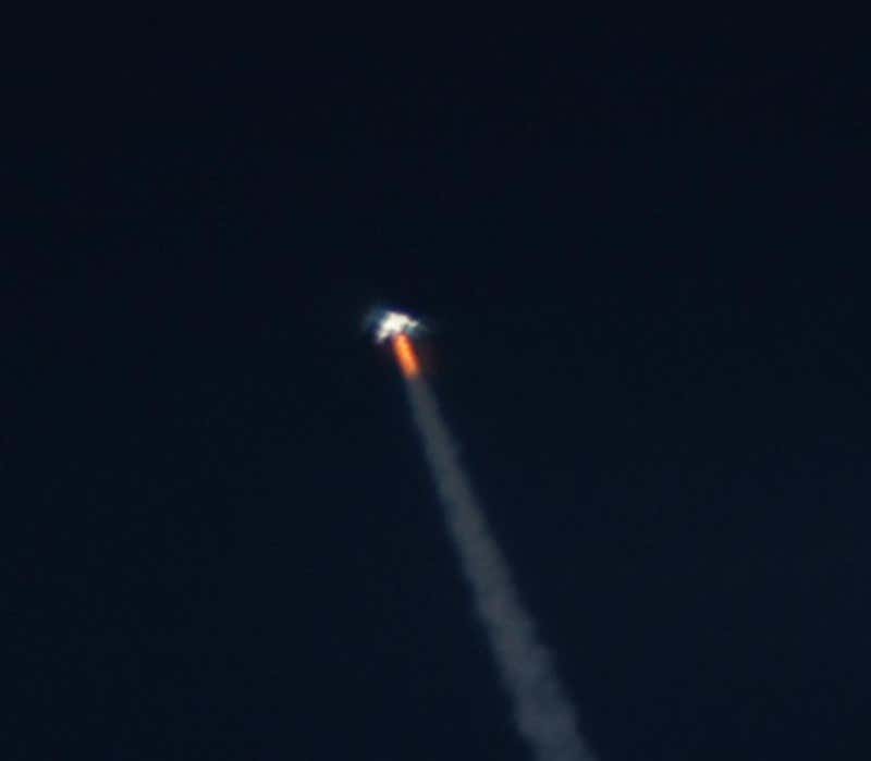 SS1 soared to over 20 kilometres altitude