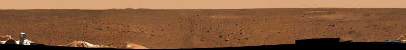 Mars rover's colour panorama revealed