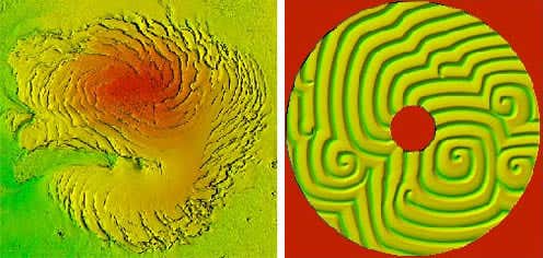 Mystery of Mars's giant icy spirals solved