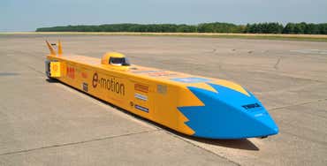 Electric land speed record attempt all set