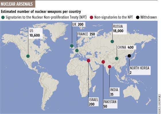 Conspiracy threat to anti-nuke treaty