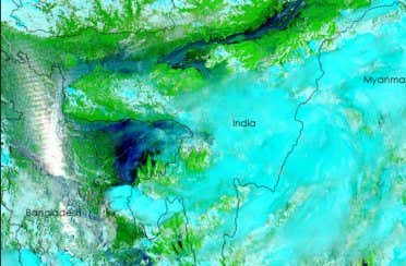 Space images show relentless Bangladeshi floods