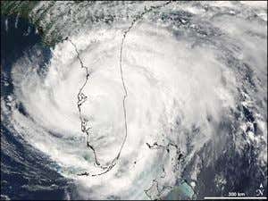 Shuttle space centre surveys hurricane damage