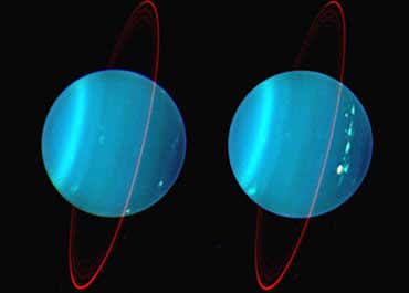 Stormy Uranus takes astronomers by surprise