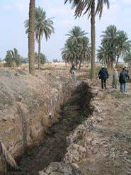 Babylonian treasures damaged by coalition troops