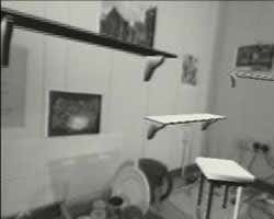 Augmented-reality machine works in real time