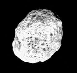 Saturn moon resembles fluffy snowball
