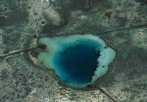 Primeval life reflected in present-day pools