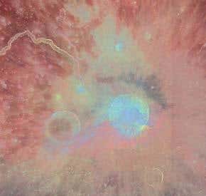 Hubble scans for Moon base locations