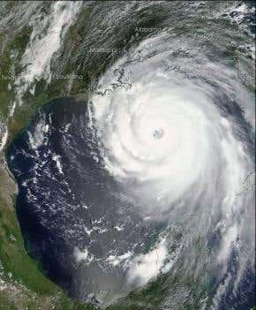 Hurricane Katrina devastates US Gulf states