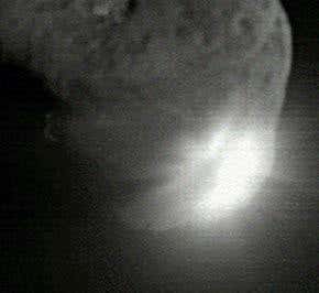 Deep Impact collision ejected the stuff of life