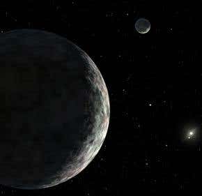 Moon discovered orbiting tenth planet