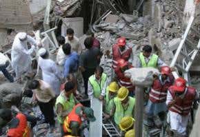 Earthquake triggers humanity without frontiers