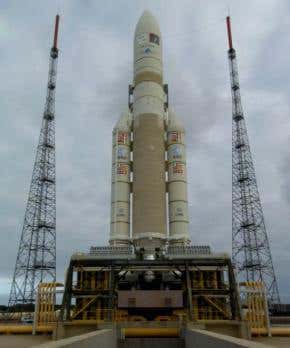 Mega-lift Ariane rocket launch delayed