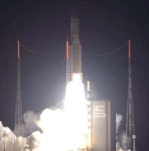 Ariane rocket launch breaks payload record