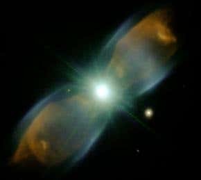 Shedding star offers preview of Sun's death