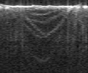 Radar reveals ice deep below Martian surface