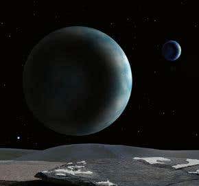 Pluto is colder than its moon Charon