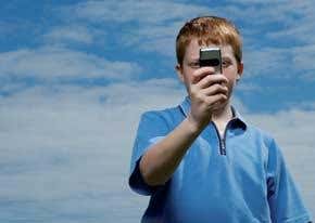 Camera phone shots used for web searches