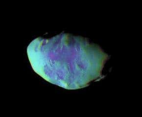 Saturn's inner moons – more rubble than ice