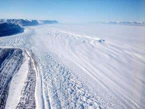 Greenland's glaciers are speeding to the ocean