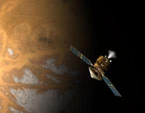 Mars probe poised for 'hair-raising' orbit entry