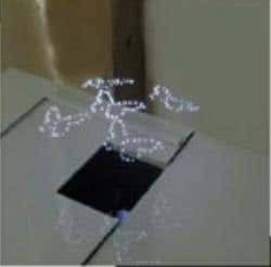 The device has already been used to generate a swarm of virtual butterflies