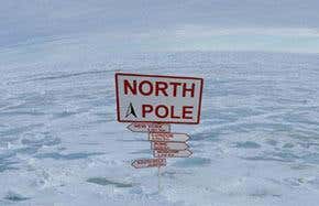 Watching the North Pole wobble
