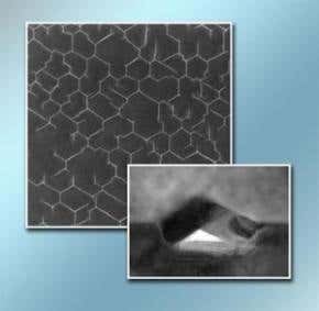 Nanotube networks conjured on crystals